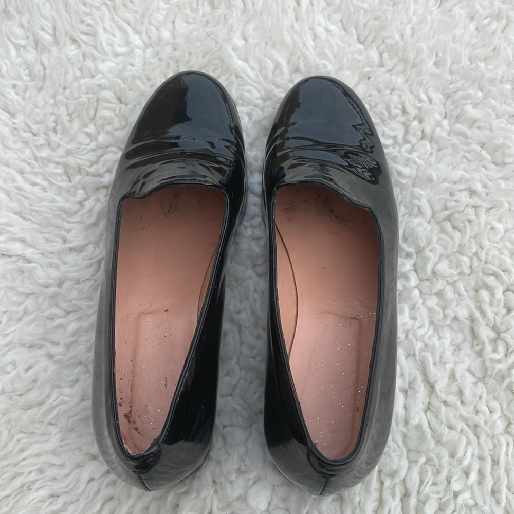 Robert Clergerie Black Patent Platform Shoes- Sz 7..5Used in very good condition - Picture 8 of 10